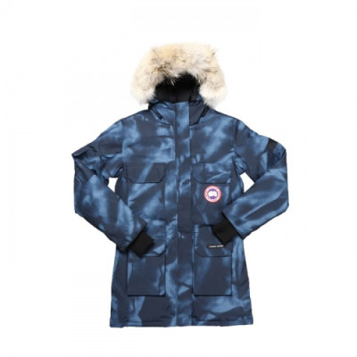 [커스텀급]Canada Goose 2019 Womens 09 Expedition Logo Down Padding - 캐나다구스 2019 여성 로고 다운패딩 Can0098x.Size(xs - 2xl).밀리터리블루