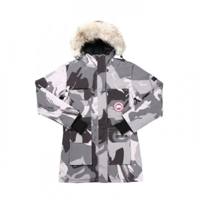 [커스텀급]Canada Goose 2019 Womens 09 Expedition Logo Down Padding - 캐나다구스 2019 여성 로고 다운패딩 Can0100x.Size(xs - 2xl).밀리터리그레이