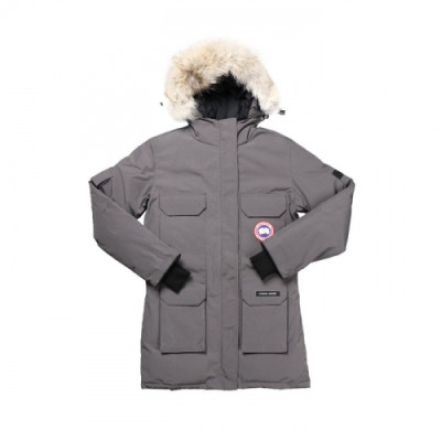 [커스텀급]Canada Goose 2019 Womens 09 Expedition Logo Down Padding - 캐나다구스 2019 여성 로고 다운패딩 Can0103x.Size(xs - 2xl).그레이