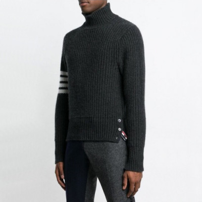 Thom Browne 2019 Mens Strap Wool Sweater - 톰브라운 2019 남성 스트랩 울 스웨터 Thom015x.Size(m - xl).2컬러(그레이/블랙)