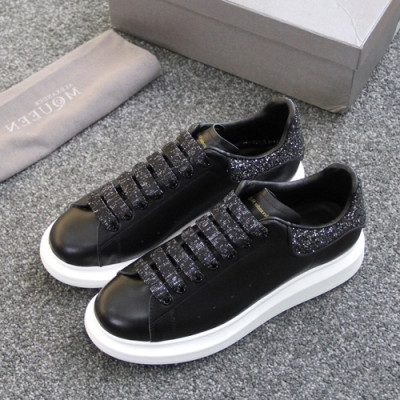 Alexander McQueen 2019 Mm/Wm Oversol Sneakers - 알렉산더맥퀸 2019 남여공용 오버솔 스니커즈 AMQS0055.Size(225 - 270).블랙