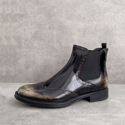 Prada 2019 Mens Leather Boots - 프라다 2019 남성용 레더 부츠,PRAS00118,Size(245 - 265).블랙