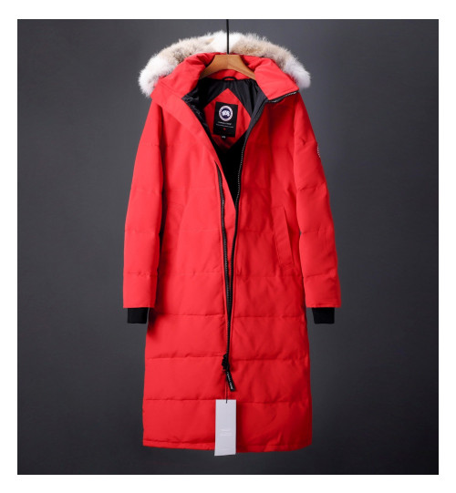 [커스텀급]Canada Goose 2019 Womens Logo Oversize Down Padding - 캐나다구스 2019 여자 로고 오버사이즈 다운패딩 Can0106x.Size(xs - 2xl).레드