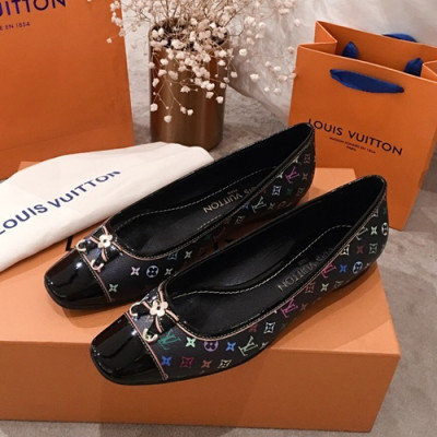 Louis Vuitton 2019 Ladies Flat Shoes - 루이비통 2019 여성용 플랫 슈즈 LOUS0192.Size(225 - 250).블랙