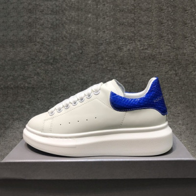 Alexander McQueen 2019 Mm/Wm Oversol Sneakers - 알렉산더맥퀸 2019 남여공용 오버솔 스니커즈 AMQS0073,Size(225 - 270).화이트