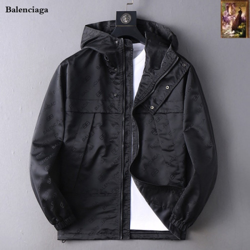 Balenciaga 2025 Mens Logo Cotton Jacket - 발렌시아가 2025 남성 로고 코튼 자켓 Bal0269x.Size(m - 3xl).2컬러(블랙)
