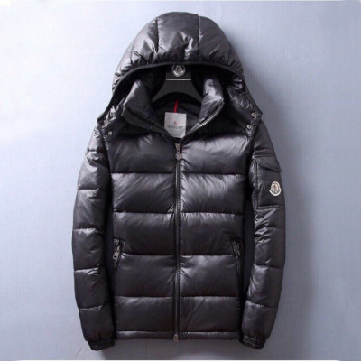 Moncler 2019 Mens Patch Logo Modern Down Padding - 몽클레어 2019 남성 패치 로고 모던 다운 패딩 Moc0589x.Size(m - 4xl).블랙