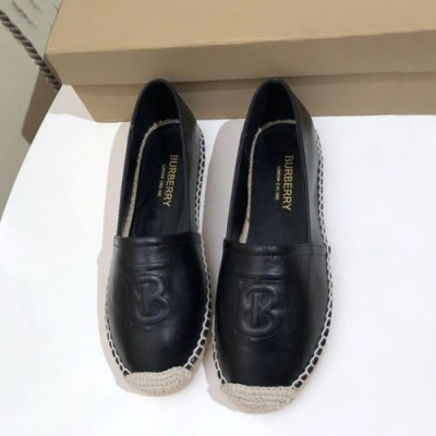 Burberry 2019 Ladies Leather Slip On - 버버리 2019 여성용 레더 슬립온 BURS0020,Size(225 - 250).블랙