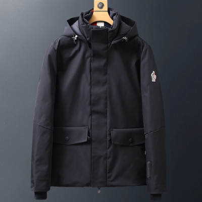 Moncler 2019 Mens Patch Logo Modern Down Padding - 몽클레어 2019 남성 패치 로고 모던 다운 패딩 Moc0628x.Size(m - 3xl).블랙