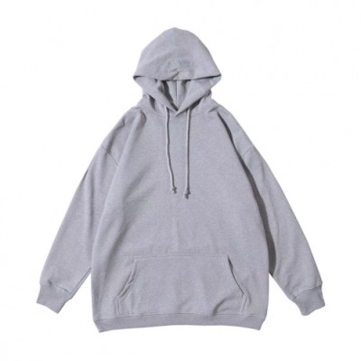 Vetements 2019 Mm/Wm Logo Oversize Cotton Hood Tee - 베트멍 남자 레드 로고 오버사이즈 코튼 후드티 Vet0026x.Size(xs - l).그레이