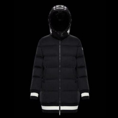 Moncler 2019 Womens Patch Logo Modern Down Padding - 몽클레어 2019 여성 패치 로고 모던 다운 패딩 Moc0641x.Size(s - xl).블랙