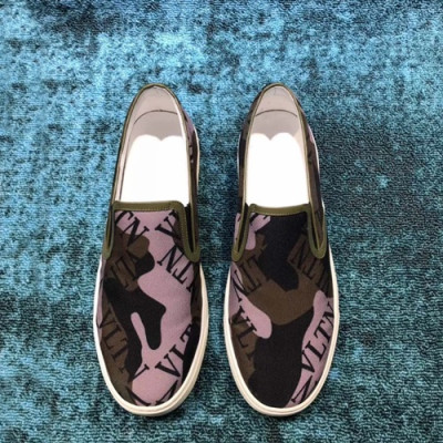 Valentino 2019 Mens Slip On - 발렌티노 2019 남성용 슬립온 VTS0095.Size(240 - 270).카키카모