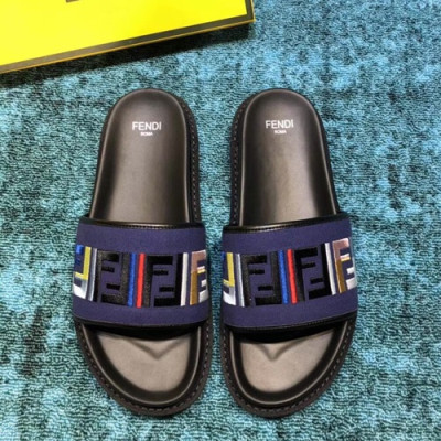 Fendi 2019 Mm / Wm Slipper - 펜디 2019 남여공용 슬리퍼 FENS0078.Size(220 - 280).네이비