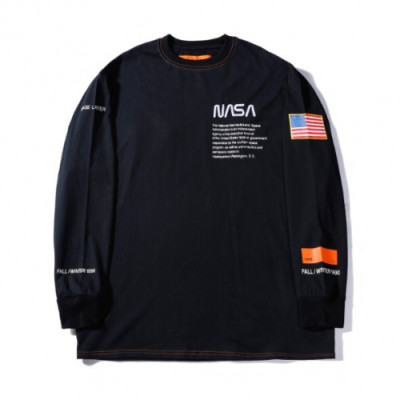 Heron Preston Mens Printing Oversize Tshirts - 헤론프레스턴 2019 남성 프린팅 오버사이즈 긴팔티 - her10x