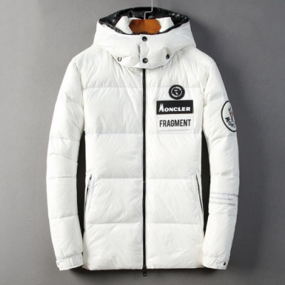 Moncler 2019 Mens Patch Logo Modern Down Padding - 몽클레어 2019 남성 패치 로고 모던 다운 패딩 Moc0646x.Size(m - 3xl).2컬러(블랙/화이트)