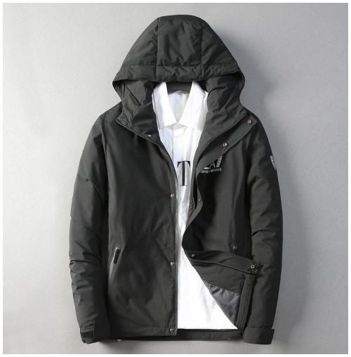 Armani 2019 Mens Logo Down Padding - 알마니 2019 남성 로고 다운패딩 Arm0235x.Size(m - 3xl).2컬러(블랙/네이비)