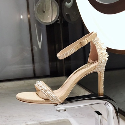 Stuart Weitzman 2019 Ladies Suede High Heel Sandal  - 슈트어트 와이츠먼 2019 여성용 스웨이드 하이힐 샌들 STUS0042,Size(225-245),베이지