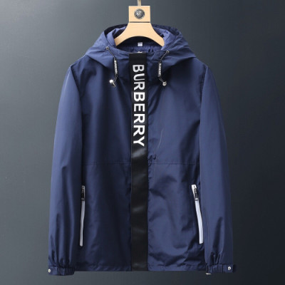 Burberry 2019 Mens Casual Windproof Jacket - 버버리 2019 남성 캐쥬얼 방풍자켓 Bur0980x.Size(m - 3xl).네이비