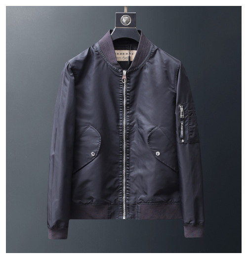 Burberry 2019 Mens Casual Bombar Jacket - 버버리 2019 남성 캐쥬얼 봄버자켓 Bur0979x.Size(m - 3xl).블랙