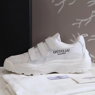 Valentino 2019 Mm / Wm Leather Running Shoes - 발렌티노 2019 남여공용 레더 런닝슈즈,VTS0103,Size(225 - 270).화이트