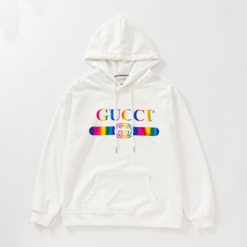 Gucci 2019 Mm/Wm Logo Cotton HoodT - 구찌 2019 남자 로고 코튼 후드티 Guc01301x.Size(m - 2xl).화이트