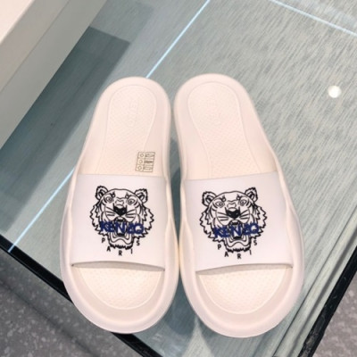 Kenzo 2019 Mm / Wm PVC Slipper - 겐조 2019 남여공용 PVC 슬리퍼,KENS0006,Size(225-265),화이트