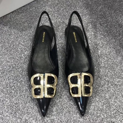 Balenciaga 2019 Ladies Leather Slingack - 발렌시아가 2019 여성용 레더 슬링백 BALS0056.Size(225 - 245).블랙