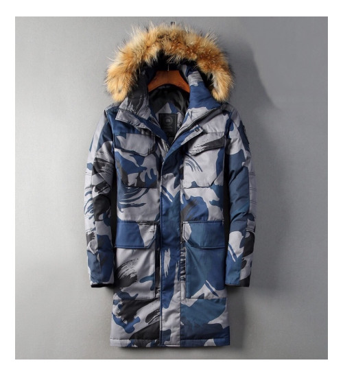 [커스텀급]Canada Goose 2019 Mens 09 Expedition Logo Long Down Padding - 캐나다구스 2019 남성 로고 롱다운 패딩 Can0115x.Size(m - 3xl).밀리터리네이비