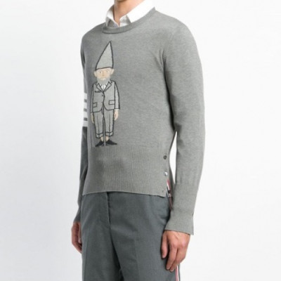 Thom Browne 2019 Mens Strap Crew-neck Sweater - 톰브라운 2019 남성 스트랩 크루넥 스웨터 Thom0208x.Size(s - l).3컬러(그레이/다크그레이/네이비)