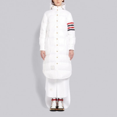 Thom Browne 2019 Womens Long Down Padding - 톰브라운 2019 여성 롱다운 패딩 Tho0214x.Size(s - l).화이트