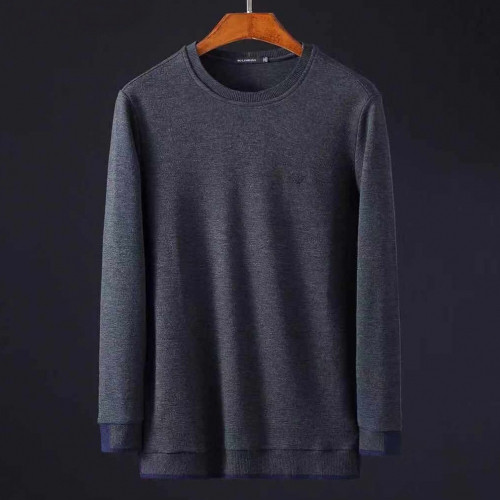 Armani 2019 Mens Logo Cotton Tshirt - 알마니 2019 남성 로고 코튼 긴팔티셔츠 Arm0247x.Size(m - 3xl).2컬러(그레이/네이비)