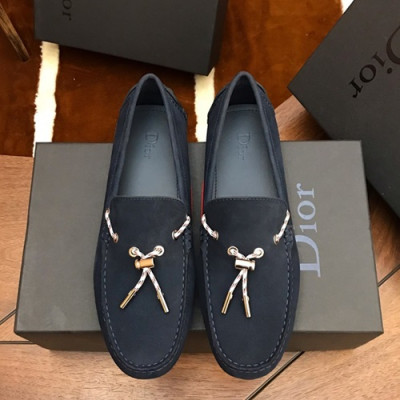 Dior 2019 Mens Suede Loafer - 디올 2019 남성용 스웨이드 로퍼 DIOS0098,Size(240 - 275).네이비