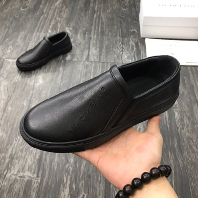 Givenchy 2019 Mens Leather Slip On - 지방시 2019 남성용 레더 슬립온 GIVS0046,Size(240 - 270).블랙