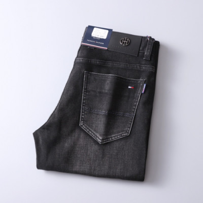 Tommy 2019 Mens Business Logo Denim Pants - 토미 2019 남성 비지니스 로고 데님 팬츠 Tomy06x.Size(29 - 42).블랙