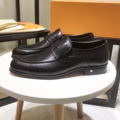 Louis Vuitton 2019 Mens Leather Shoes - 루이비통 2019 남성용 레더 슈즈 LOUS0253.Size(245 - 265).블랙