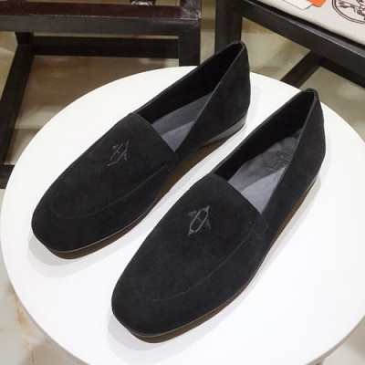 Hermes 2019 Mens Suede Loafer - 에르메스 2019 남성용 스웨이드 로퍼 HERS0229.Size(245 - 270).블랙