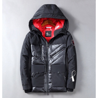 Moncler 2019 Mens Patch Logo Modern Down Padding - 몽클레어 2019 남성 패치 로고 모던 다운패딩 Moc0733x.Size(m - 3xl).블랙