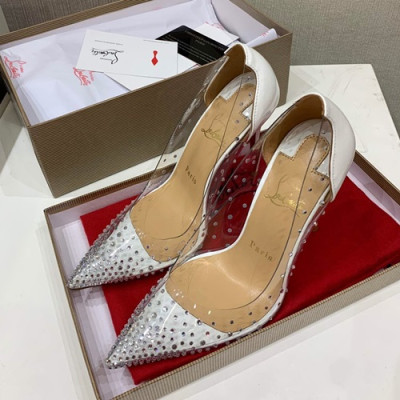 Christian Loubutin 2019 Ladies PVC High Heel - 크리스챤 루부탱 2019 여성용 PVC 하이힐,CLS0039.Size (225 - 245).화이트