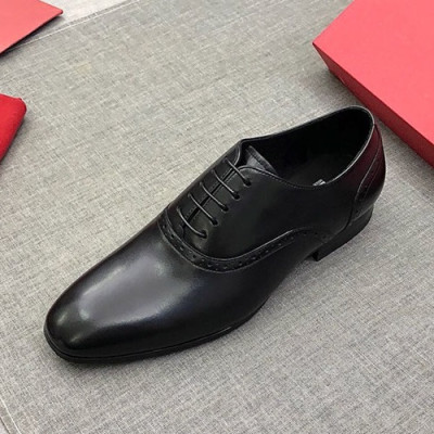 Ferragamo 2019 Mens Leather Oxford Shoes - 페라가모 2019 남성용 레더 옥스퍼드 슈즈 FGMS0083,Size(240 - 275).블랙