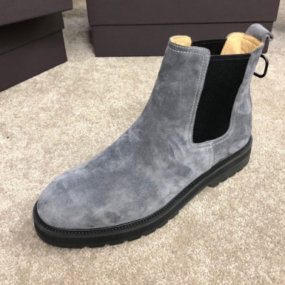 Valentino 2019 Mens Suede Boots - 발렌티노 2019 남성용 스웨이드 부츠 VTS0126.Size(240 - 270).그레이