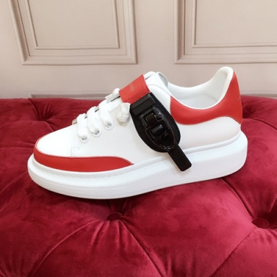 Alexander McQueen 2019 Ladies Oversol Sneakers - 알렉산더맥퀸 2019 여성용 오버솔 스니커즈 AMQS0091,Size(225 - 250).화이트