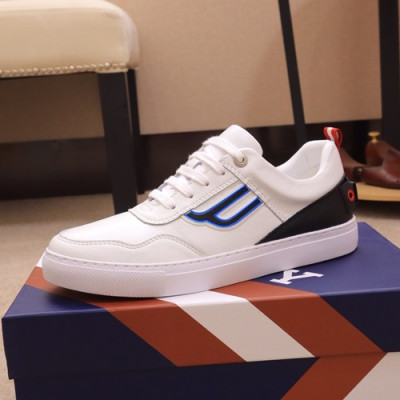 Bally 2019 Mens Leather Sneakers - 발리 2019 남성용 레더 스니커즈,BALS0068,Size(240 - 270).화이트