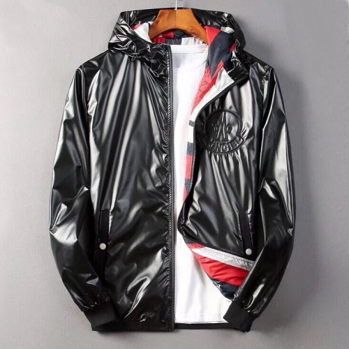 Moncler 2019 Mens Logo Casual Zip-up Jacket - 몽클레어 2019 남성 로고 캐쥬얼 집업자켓 Moc0744x,Size(l -4xl).블랙