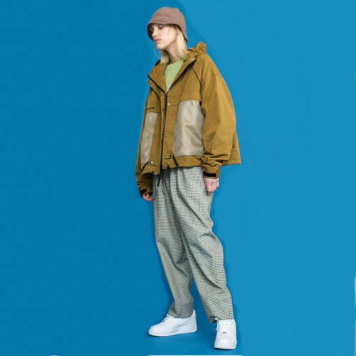 Columbia 2019 Mm/Wm Logo Casual Windproof Jacket - 로에베 2019 남자 로고 캐쥬얼 방풍자켓 Col02x.Size(s - xl).카멜