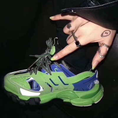 Balenciaga 2019 Mm / Wm Track Running Shoes - 발렌시아가 2019 남여공용 트랙 런닝슈즈 BALS0066,Size(230 - 275),그린