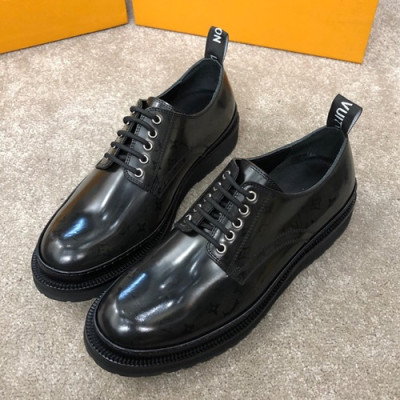 Louis Vuitton 2019 Mens Leather Shoes - 루이비통 2019 남성용 레더 슈즈 LOUS0263.Size(240 - 275).블랙