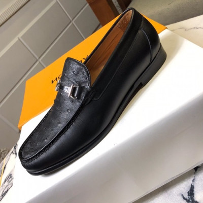 Louis vuitton 2019 Mens Leather Loafer  - 루이비통 2019 남성용 레더 로퍼 LOUS0267,Size(240 - 270).블랙