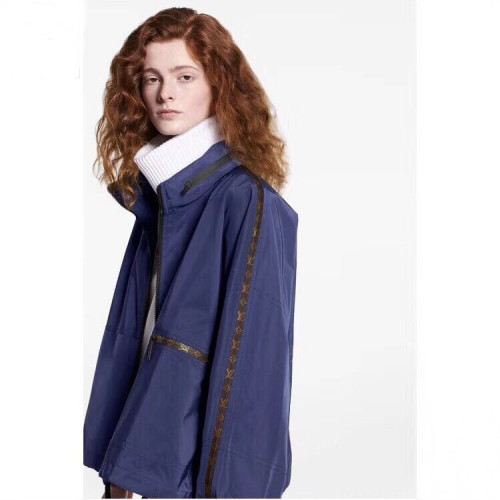 Louis vuitton Womens Windproof Jacket - 루이비통 2019 여자 이니셜 로고 방풍자켓 Lou01256x.Size(m - 3xl).2컬러(블랙/블루)