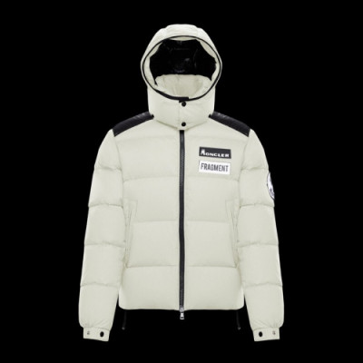 Moncler 2019 Mens Patch Logo Modern Down Padding - 몽클레어 2019 남성 패치 로고 모던 다운패딩 Moc0778x.Size(m - 3xl).화이트