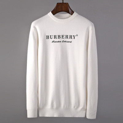 Burberry 2019 Mens Retro Logo Crew - neck Sweater - 버버리 2019 남성 레트로 로고 크루넥 스웨터  Bur01164x.Size(m - 3xl).아이보리